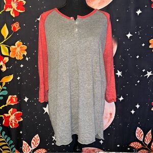 2XL Alternative Earth Baseball Style Tee